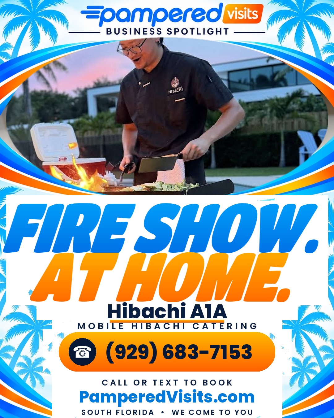 ✨ BUSINESS SPOTLIGHT: Hibachi A1A — Miami, Florida 📍
DINNER AND A SHOW. 🔥 @hibachia1a_ br