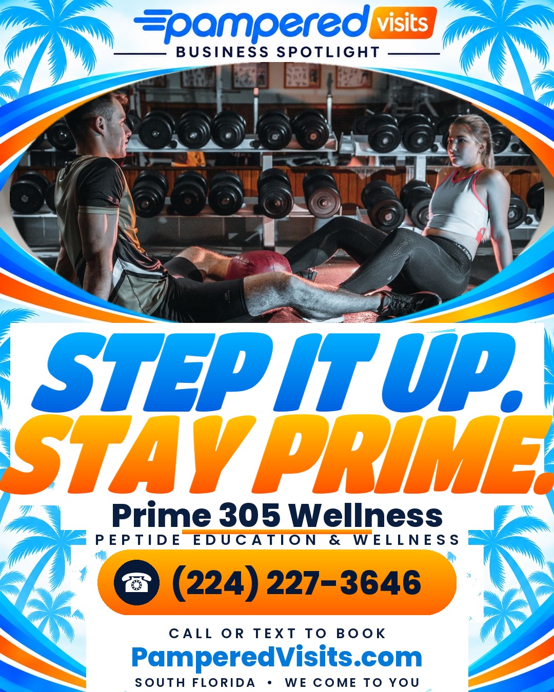 ✨ BUSINESS SPOTLIGHT: Prime 305 Wellness — Miami, Florida 📍
STEP IT UP. STAY PRIME. 💪 @pr